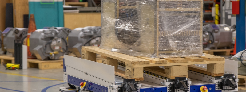 L'Oréal beställer FlexQubes robotvagnar. Foto: FlexQube