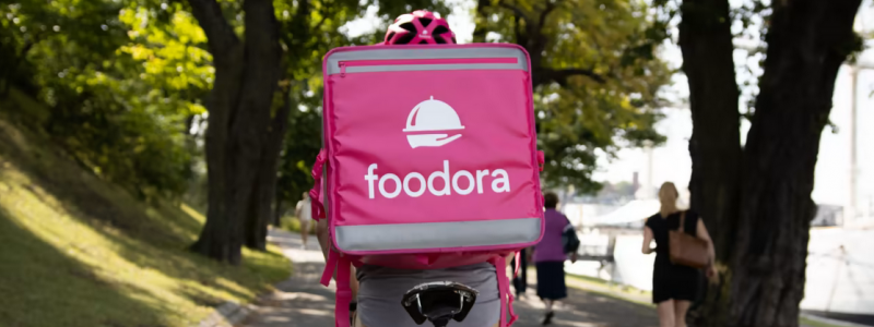 Foodora har anställt ett fyrtiotal medarbetare på de nya orterna. Foto: Foodora