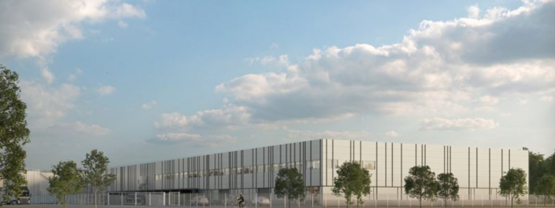 Långeberga har två år i rad utsetts till Sveriges bästa logistikläge. Foto: Castellum