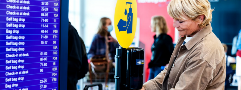 Läget kommer periodvis att vara utmanande när det gäller kösituationen på Arlanda. Foto: Swedavia