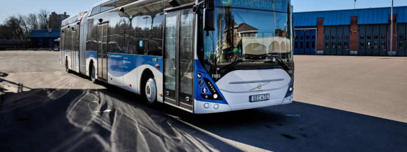Svealandstrafikens nya elbuss i Västerås. Foto: Svealandstrafiken