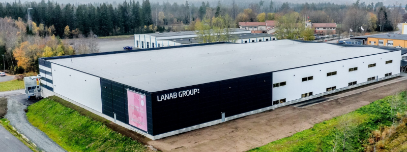 Huvuddelen av fastigheten är byggd 2019 och kommer att miljöcertifieras. Foto: SLP