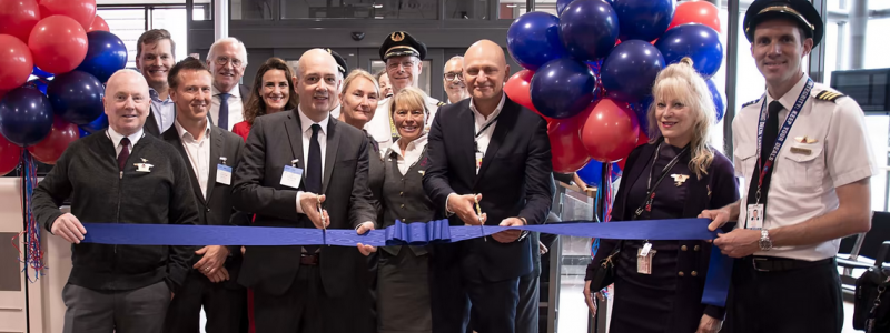 Delta Air Lines landar åter på Arlanda – flyger året runt mellan Stockholm och New York-JFK. Foto: Daniel Schneider, Swedavia