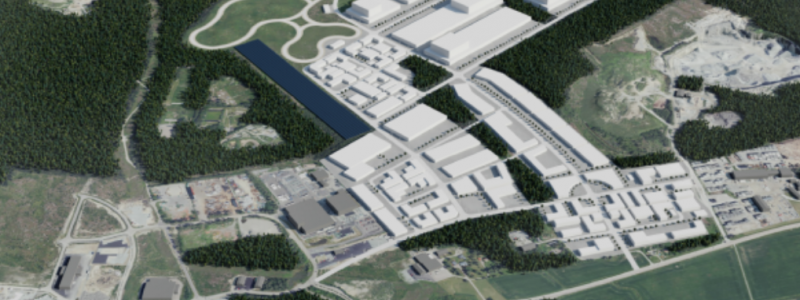 Satsningen  på logistik- och teknikparken görs i samarbete med Aros Property Development. Foto:  Enköpings kommun