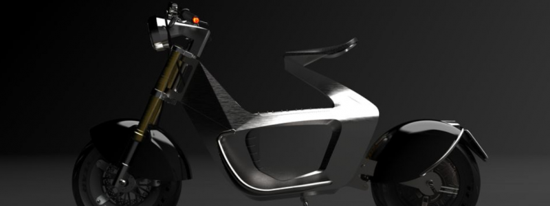 Elmotorcykeln SUS1 är den första produkten att utnyttja företagets unika tillverkningsprocess. Foto: Stilride