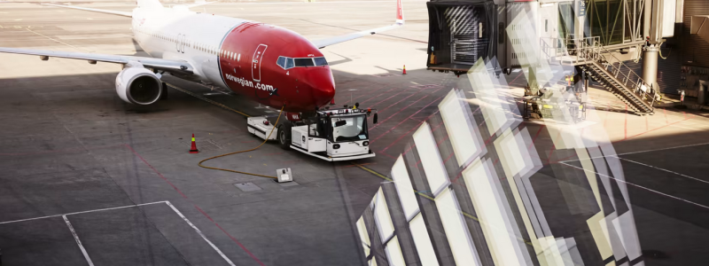 Fem miljoner passagerare flög med Norwegian under andra kvartalet 2022, en kraftig ökning från tidigare. Foto:  Norwegian