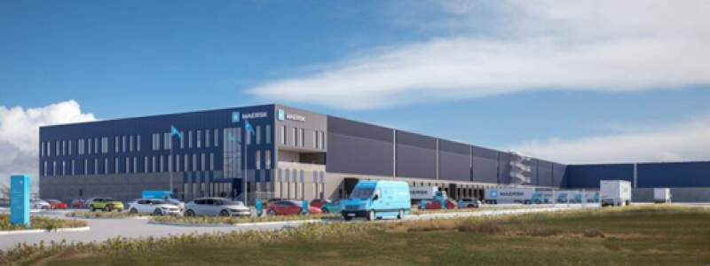 Taulov Dry Port är ett joint venture som grundades 2017 och ägs av FPA Pension och hamnbolaget ADP. Foto: A.P. Moller – Maersk