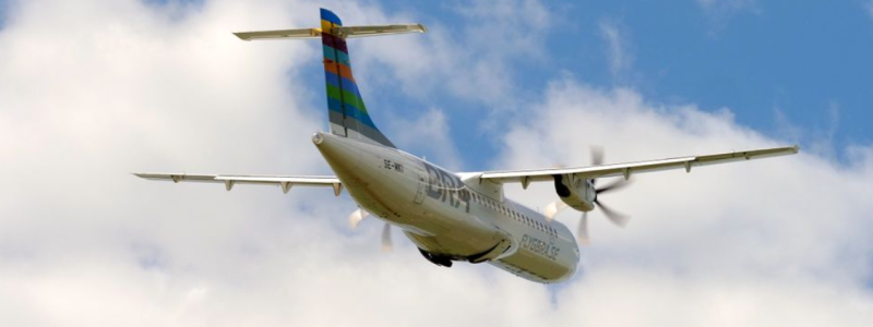 BRA utökar flygtrafiken till och från Östersund. Foto: Bra