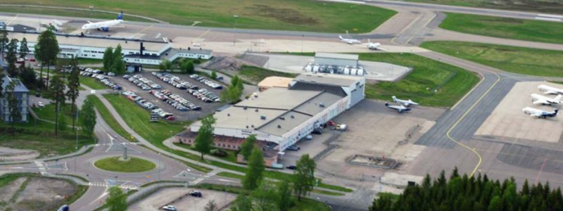 Stärker kassan för Stockholm Skavsta Flygplats. Foto: Arlandastad Group