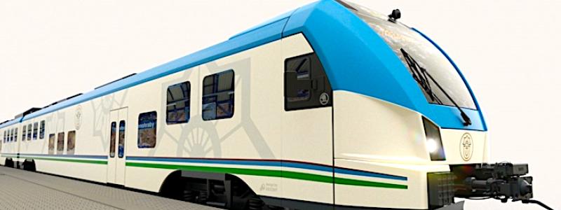 Tågens låggolvskonstruktion gör dem tillgängliga för alla. Foto: Škoda Group