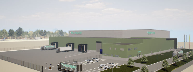 Byggnaden kommer att uppföras på en fastighet om totalt 52 000 kvadratmeter. Bild: SLP