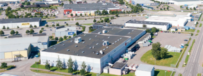 Fastigheten Glaskulan 5 i Linköping. Foto SLP