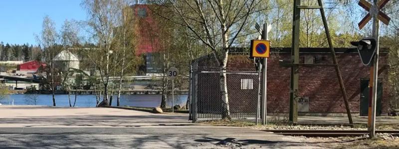 Godsbangården vid Södertälje hamn. Foto: Trafikverket