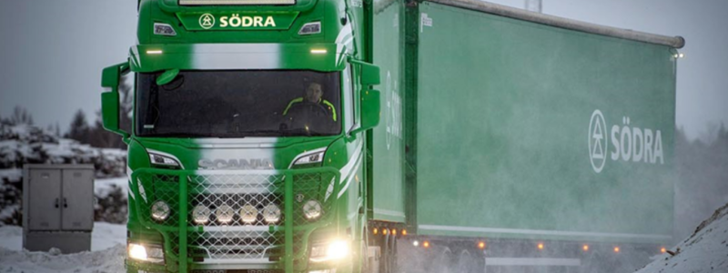 Södra kommer kunna bli självförsörjande på fossilfri el för sina transporter. Foto: Södra