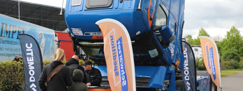 Abkati satsar på solpanelmoduler för lastbilar och yrkesfordon. Foto: Abkati