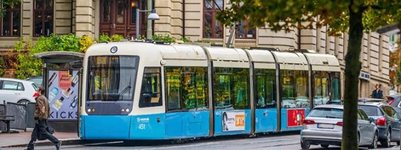 Göteborgs spårvagn av typen M32 Foto: Dekra