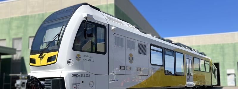 Stadler har sålt över 100 skräddarsydda tåg till Italien. Bilden visar ett av de senaste. Foto: Stadler