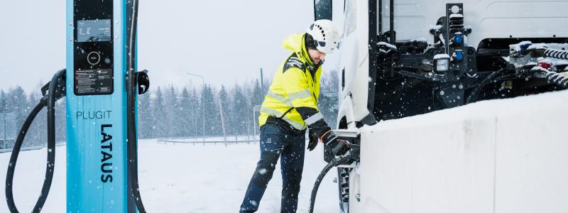 Ellastbil i Hämeenlinna. Foto: SSAB