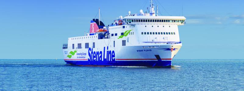 Stena Flavia på sträckan Travemünde-Liepaja. Foto: Stena Line