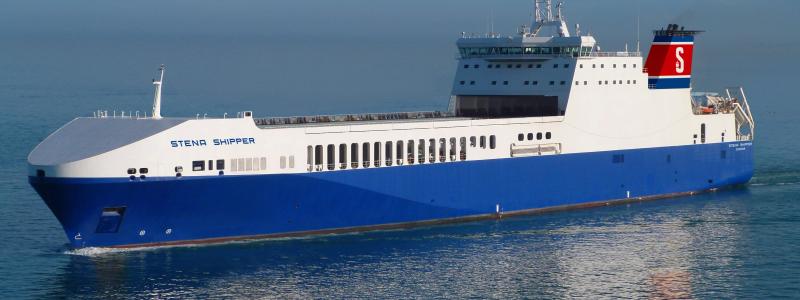 Stena Shipper byggdes år 2012 på det danska varvet Odense Yard. Foto: Stena RoRo