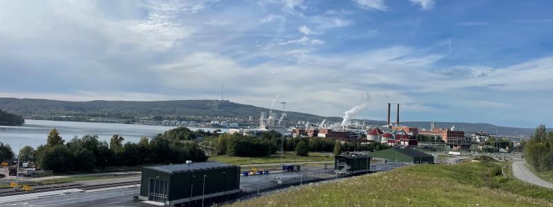 Sundsvall logistikpark. Foto: Väte Bolagen