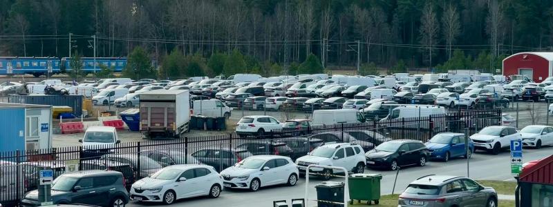 Novembers statistik visar att fordonsregistreringarna minskar Foto: Stina Wickenberg