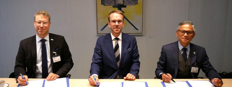 Svensk Sjöfart möjliggör för fler svenska studenter att studera på Sveriges enda FN institution. Foto: Svensk Sjöfart