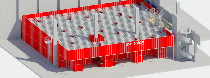Barona väljer AutoStore-lösning för sitt TPL-lager. Bild: Swisslog