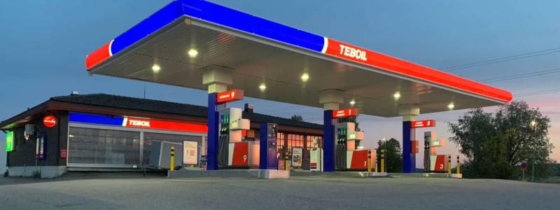 Under kalla kriget var det länge ett av de få företag i Finland med direkta kopplingar till Sovjetunionen, då det kontrollerades av sovjetiska intressen via det statliga oljebolaget Soyuznefteexport. Foto: Teboil