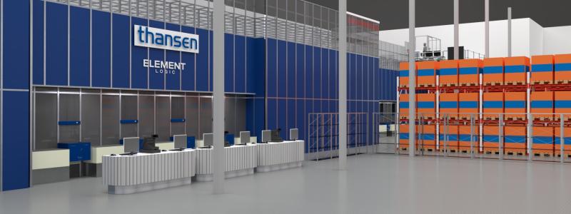 AutoStore-anläggningen i Sofiemyr blir den första i sitt slag i Norge och väntas tas i drift i augusti 2025. Bild: Element Logic