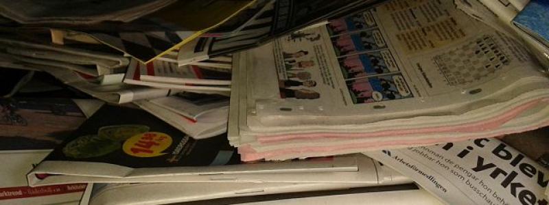 Tidningar. Foto: Creative Commons