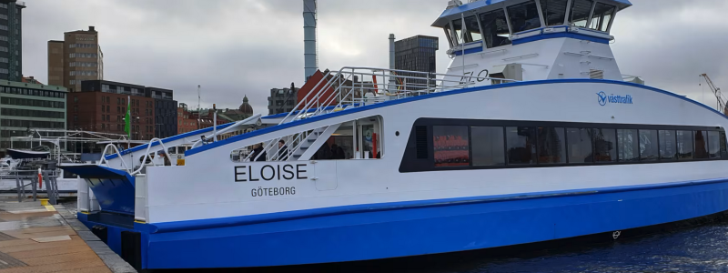 Styrsöbolaget tar färjetrafiken över Göta älv. Foto: Transdev