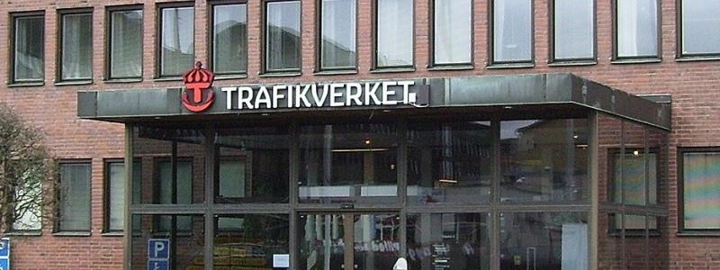 Trafikverkets entré i Eskilstuna. Foto: Wikipedia Common, kredit: Raphael Saulus