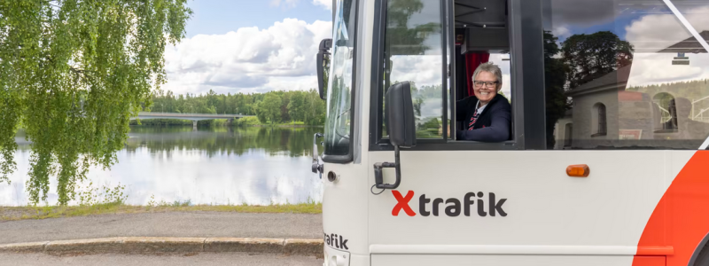 X-trafik är trafikhuvudman för kollektivtrafiken i Gävleborgs län som bland annat sköts av Transdev. Foto: Transdev