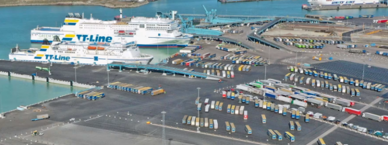 Trelleborgs Hamn. Foto: Trelleborgs Hamn