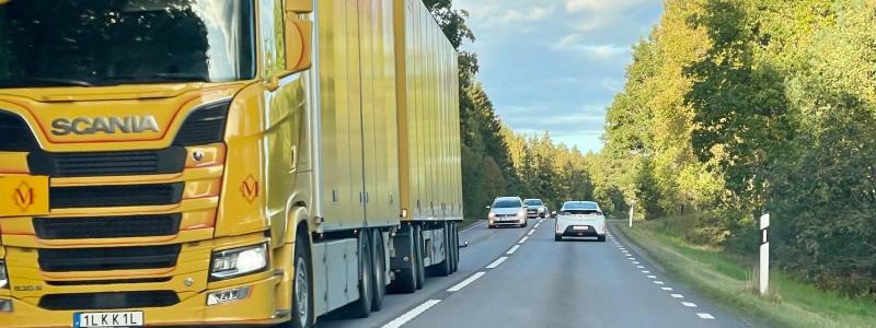 Vartannat tungt släp har brister. Det visar Bilprovningens besiktningsstatistik för 2025. Foto: Stina Wickenberg