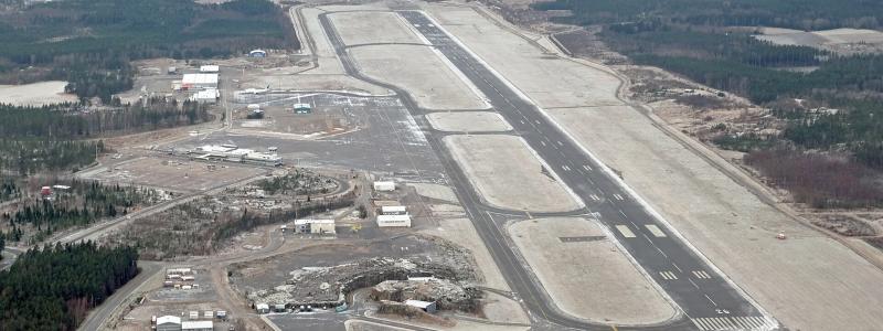 Åbo flygplats i Finland, där Logistea har förvärvat en logistikterminal. Foto: kallerna/Wikimedia Commons/https://commons.wikimedia.org/wiki/File:Turun_lentoasema.jpg
