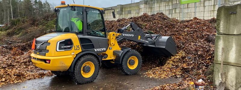 Både Volvo CE och EEM har en stark miljövinkel. Foto: EEM