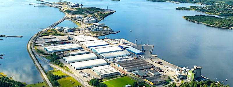 Umeå storsatsar på hamnen de närmaste åren. Foto: Umeå hamn