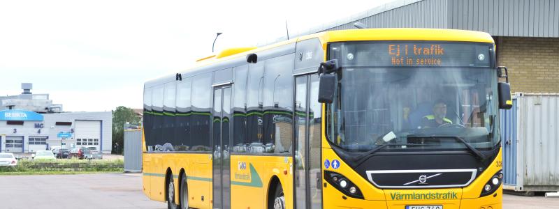 Värmlandbuss. Foto: Nobina
