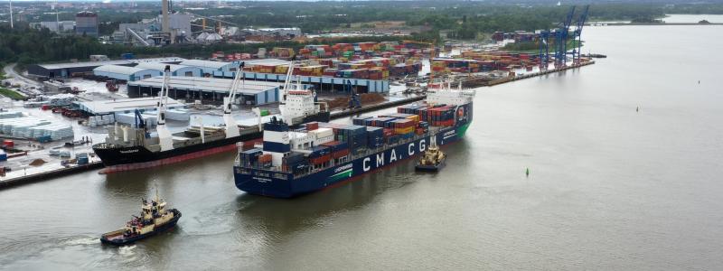 Den minskade volymen gör att hamnen måste anpassa organisationen till de nya förutsättningarna. Foto: Norrköpings Hamn