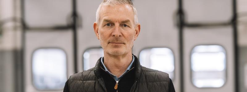 Patrik Cajtorf, ansvarig för skadeprocessen på Volvia. Foto: Volvia