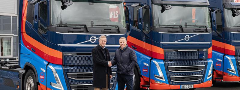 Sandahls Logistik tar ett kliv i arbetet att bli Sveriges största fossilfria transportföretag.  Foto: Sandahls Logistik
