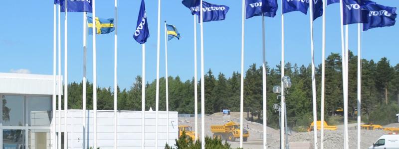 Foto: Volvo CE kundcenter i Eskilstuna