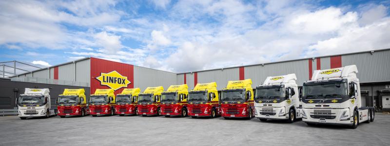Volvo har fått en order på 30 ellastbilar från Linfox, ett internationell logistikföretag med huvudkontor i Australien. Fotograf: Volvo Trucks