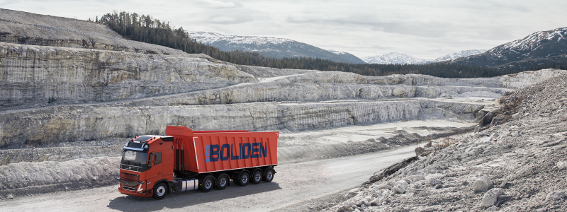 Projektet inleds 2023 med en test- och utvecklingsfas följt av implementering och helt autonom drift. Foto: Volvo