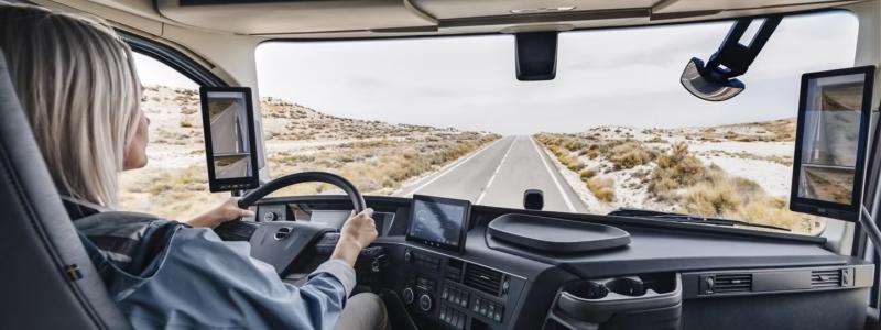 Kamerabaserad övervakning. Foto: Volvo Trucks