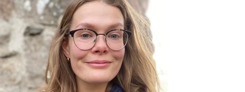 Jessica Lindström, mottagare 2024 av Wimanska priset, Sveriges Ingenjörers årliga pris för bästa examensarbete på högskoleingenjörsutbildningarna. Foto: Sveriges Ingenjörer