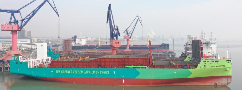 Trots engagemanget för grönt metanol finns utmaningar med tillgänglighet och distribution vid hamnar globalt. Foto: X-Press Feeders