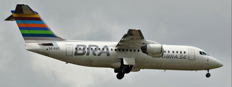 BRA öppnar direktlinjen mellan Ängelholm Helsingborg Airport och Visby. Foto: BRA